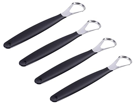 TOVINANNA 1 set Tungborste Rengöring Tungborste Tungborste Vuxna Tungborstar Tungskrubber För Vuxna Tungrengöring Munrengöring Tungborste För Vuxna Tungskrapa 4 st