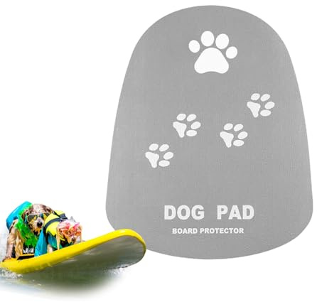 Kustimantu Hund Haftpad Für Kajak - rutschfeste Haftmatte Für Paddel,rutschfeste Ausrüstung Surfzubehör Für Skimboard Pool Yacht Boot