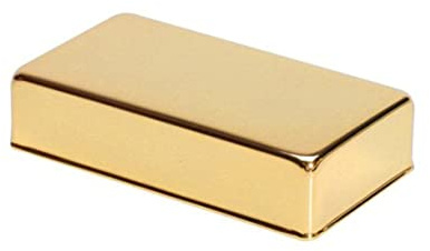Kupferbeschichtete Humbucker Abdeckung für E-gitarre in Gold | Tonabnehmerabdeckung, Harte Kupferlegierung mit Beschichtung, Passgenaues Zubehör für Gitarren Pickups
