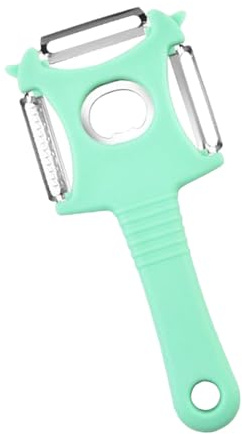 Fyrdyn Épluche-Légumes de Cuisine - Acier Inoxydable Anti-Dérapant Gadget de Cuisine Ouvre-Bouteille | Épluche Carottes Décortique Maïs Épluche Légumes,pour Carotte Chou Laitue Pomme de Terre Maison