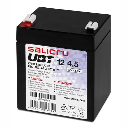 Salicru UBT 12/4, 5 - uppladdningsbart AGM-batteri 4, 5 Ah