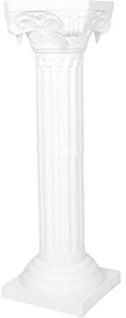 Yardwe RöMische SäUle Deko, 88 cm BlumensäUle Weiß FüR Hochzeiten Und Feierlichkeiten, Ideal FüR Innen- Und AußEnbereich