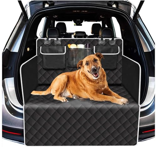 AMENAS Kofferraumschutz Hund, für BMW 3er G21 Touring 3er 7.Gen Wagon 2019-2022 Kofferraumdecke mit Ladekantenschutz und Seitenschutz, Wasserabweisend Pflegeleicht