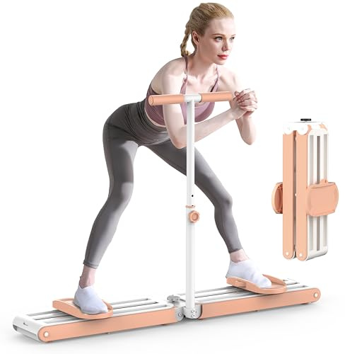 2-in-1 Fitness Ski Machine for Women | Pelvic Floor & Core Strengthener | Low-Impact Full Body Workout for Toning, Postpartum Recovery