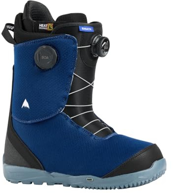 Burton Swath Boa - Botas de snowboard para hombre, talla 43, color azul