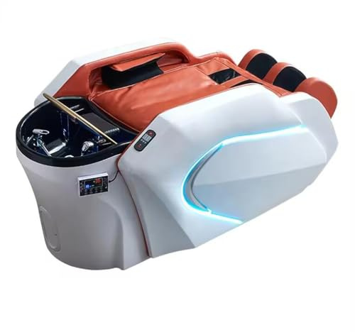 Table de massage électrique avec shampoing pour tête de lit, spa, circulation d'eau automatique et intelligente, ensemble de fumigation pour la tête de massage.