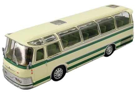 TQBODWX Modelos de Coche Metálicos 1 72 para Neoplan NH 9L Hamburgo 1964 Autobús Modelo De Coche Aleación Réplica En Miniatura