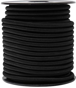 Werkapro Tendeur élastique Noir Ø 6 mm x 20m