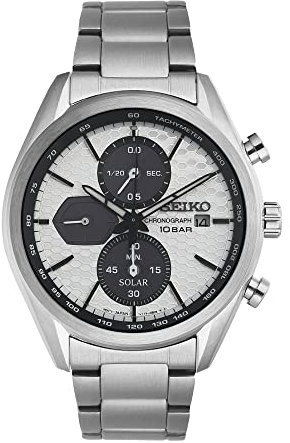 Seiko Men's Analogue Japanese Quartz Watch with Stainless Steel Strap SSC769P1