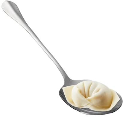 Acero inoxidable, cucharas grandes para servir alimentos, Cuchara de arroz de acero inoxidable, Utensilios de ensalada, cubiertos de cocina, cuchara de servir de metal para
