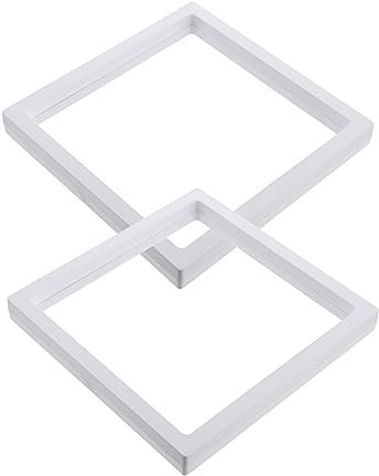 LIFKOME 2stücke Schwebender Schmuckrahmen Display Schmuckdisplay-halter Schmuckverpackungsbox Schmuckverpackungszubehör Mit Pe-membran Push-to-open-design Für Medaillen Münzen