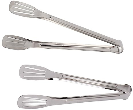 Mattång i Rostfritt Stål, Robust Kökstång för Buffégrill [3 delar]