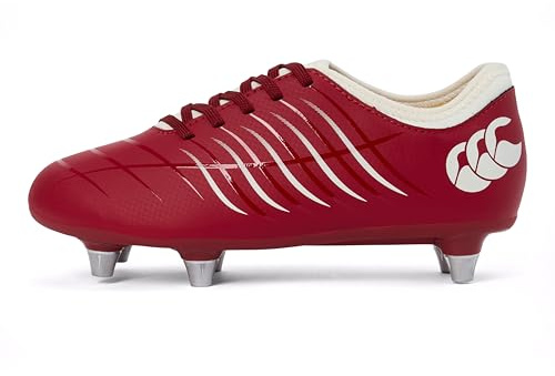 Canterbury Botas unisex CCC Phoenix 2.0 para niños, Red, 38/38.5 EU
