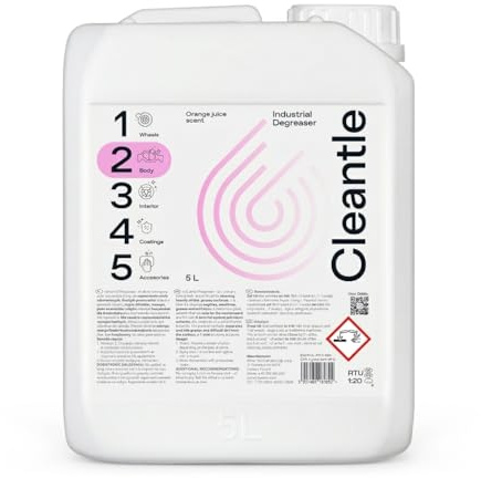 CleanTLE INDUSTRIAL DEGREASER mycket effektiv rengöringslösning 5 l