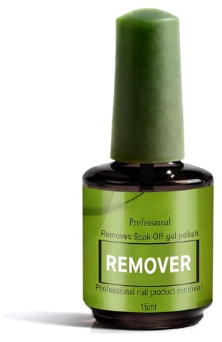 HOUSN Gelnägel Entferner mit Feile UV Nagellackentferner Abplatzender Nagellackentferner Gellack Entferner Schnell & Schonend für Acrylnägel Künstliche Nägel DIY Natürliche Nägel, 30ml
