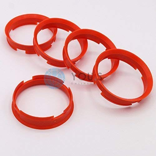 5 x ZENTRIERRINGE DISTANZRING für ALUFELGEN Z11D 72,6-67,1 mm Brock, Keskin, Tuning, Motec, Oxigin, RC, Tomason, Wheelworld, Advanti