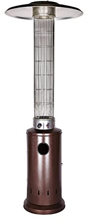 Chauffage Au Gaz pour Parapluie, Chauffage De Patio Extérieur Très Résistant, Poêle De Chauffage Domestique/Commercial Réglable De 13 KW, Adapté Au Gaz Liquéfié