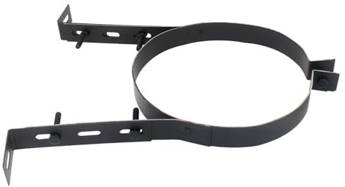 Chimney Wall Support Bracket Pellet Stove Pipe Strap Adjustable Wood Stove Pipe Hanger Flue Pipe Wall Band clamp