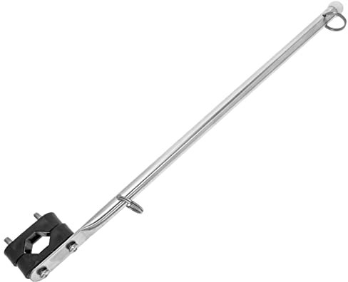 TOVINANNA aste portabandiera per esterno casa supporto per bandiera marina sbarra pennone di motoscafi kit asta portabandiera per barca regolabile Accessori barca a vela Acciaio inossidabile