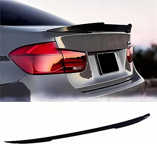 LeLeD Becquet de Toit Arrière Diffuseur de Coffre pour Skoda Enyaq Coupe IV/Enyaq RS Coupe IV 80 80x 60 2022-2023 2024 2025,kit de carrosserie Tuning Accessoires de Style,A-Glossy Black