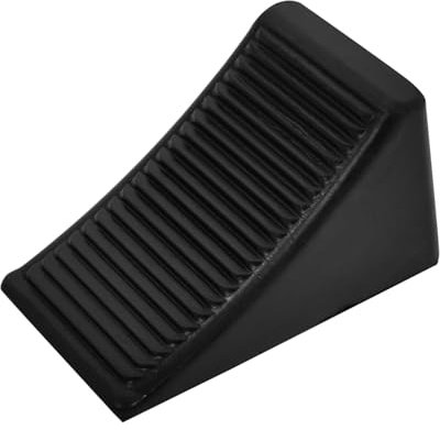 BUGUUYO Unterlegkeile für Wohnmobile und robuster Radstabilisator Gummimaterial dreieckige Form für verbesserte Stabilität