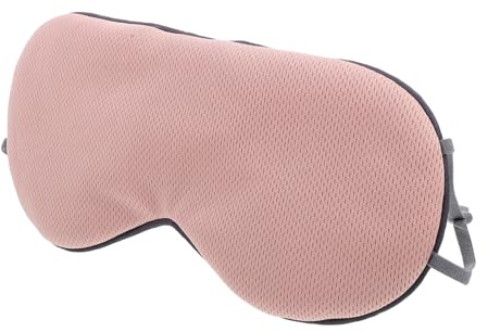 PLAFOPE Atmungsaktive und Komfortable Schlafmaske aus Nylon und Polyester für Reisende zur Effektiven Augenabdeckung und Erholsamen Schlaf