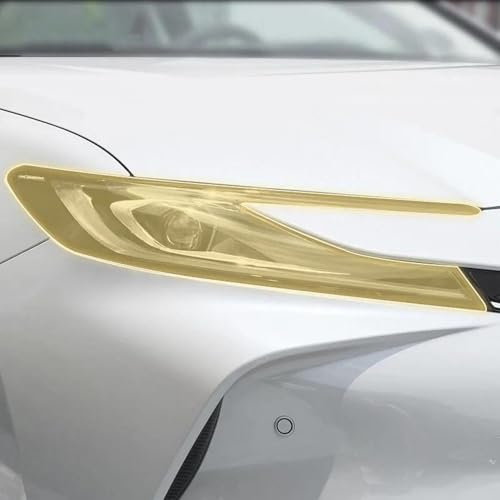 LYBQFZ Faros exteriores de coche PPF transparente anti arena piedra película protectora TPU resistente a los arañazos, para Toyota Camry 2024-2025