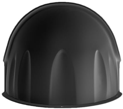 Security Camera Rain Cover, Wall Mount Sun Shade DustProof Protective Roof, Universals Waterproof Camera Hood, Indoor Outdoor Surveillances Courtyard, Hotel, Offices, 27 x 22 x 1 cm, White Black