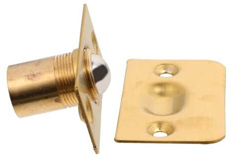 Homoyoyo 2pièces Butée De Porte Acier Inoxydable Loquet à Bille Pour Portes Intérieures Accessoire Meuble Pour Fermetures Invisibles