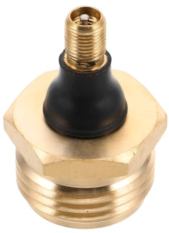 Rv Winterizing Air Nozzle Brass Quick Connect Blowout Plug Adapter | Compressor-powered Pipe Cleaning, Quick Inflation and Multifunctional Use, Outdoor Rv Modifications
