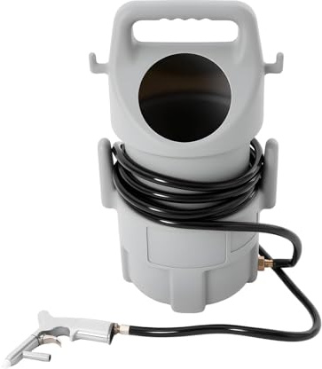 Sableuse mobile – Sableuse haute performance pour le travail des métaux, l'élimination de la rouille et la préparation de surface, réservoir de 50 lbs, tuyau de 4,5 m, industrie et artisanat
