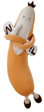Yqqhrbm Long Body Pillow Cuddle Cushion Toy Gift Polyester Filling Cushions Waist Abdomen Back Cozy And Supportive Washable Cover, 82cmx18cmx19cm