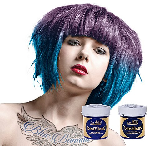 La Riche Directions Colour Hair Dye Combo (x1 Lilac and x1 Lagoon Blue)