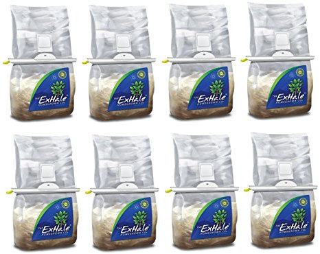 ExHale Original CO2 Bag for Indoor Grow Rooms & Tents - 4 lbs. (8 Pack) - Great for Indoor Grow Rooms & Tents - CO2 for Grow Tents - 4 lbs. (8 Pack)