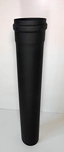 Tubo scarico fumi Diametro 80 MT 1 per stufa a pellet canna fumaria