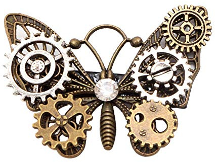BLESSUME Frau Gotisch Steampunk Getriebe Haarspange Retro Kopf Zubehör 1pc