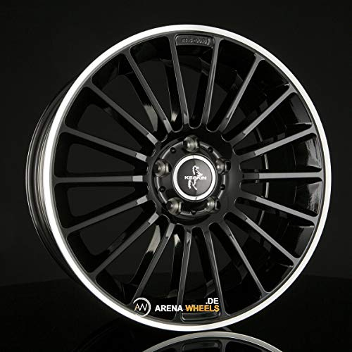 KESKIN KT15 BLACK LIP POLISH 8,5x19 ET35 5.00x120.00 Hub Hole 72.60 mm - Alu felgen
