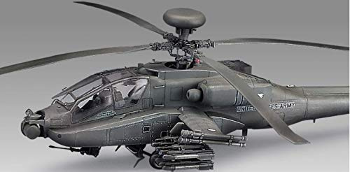 Academy AH-64D Apache Longbow (1:48) Hubschrauber Militärhubschrauber-Modell für Erwachsene und ältere Kinder, unisex, Kunststoff, Windbetrieben, Manuell, 14+