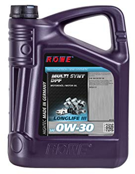 ROWE - 5 Liter HIGHTEC MULTI SYNT DPF SAE 0W-30 Motorenöl - PKW Motoröl