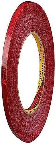 3M Cinta Adhesiva Scotch Strapping, 3741, 19 mm x 66 m, 0,071 mm, 96 unidades, Naranja