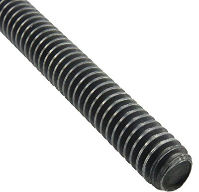 Trapez Gewindestange DIN 975 Stahl blank 1000 mm lang TR 14 x 4-1 Stück
