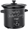 Russell Hobbs Chalkboard 3.5L Electric Slow Cooker - Cooks upto 4 portions, 3 heat settings, high/low/keep warm, Removable ceramic pot for easy cleaning, Glass lid, Energy saving, 200W, 24180