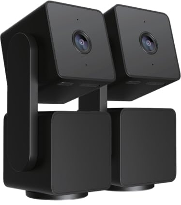 WYZE Cam Pan v3 Indoor/Outdoor IP65 1080P 360° Pan/Tilt/Zoom WiFi Smart Home Security Camera, Motion Tracking for Baby/Pet, Color Night Vision, Works with Alexa&Google Assistant, Free Expert Setup