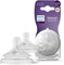 Philips Avent Natural Response Bottle Teat - 2 x Baby Bottle Flow 5 Teats for Babies Aged 6+ Months, BPA Free (Model SCY965/02)