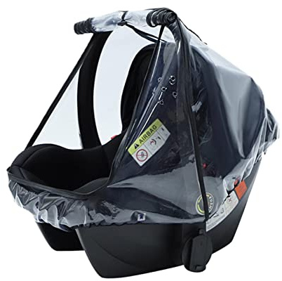 Housse de pluie universelle pour siège de voiture, housse de pluie coupe-vent pour poussette, housse de pluie pour porte-bébé, protection contre les intempéries pour siège de voiture pour bébé