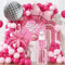 Syunyin Luftballon Girlande Rosa, Luftballons Geburtstag, 107 Stück Ballon Girlande Ballonbogen Helium Ballons Ballongirlande Party Deko Geburtstagsdeko für Mädchen Frauen