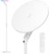 Honeywell Lampada da terra a LED - F2 Sunturalux™ Lampada da terra con telecomando, 40W/3000LM Max, 2700K-5700K, 7 livelli dimmerabile Torchiere Lampada alta e 6 modalità RGB per soggiorno, camera da