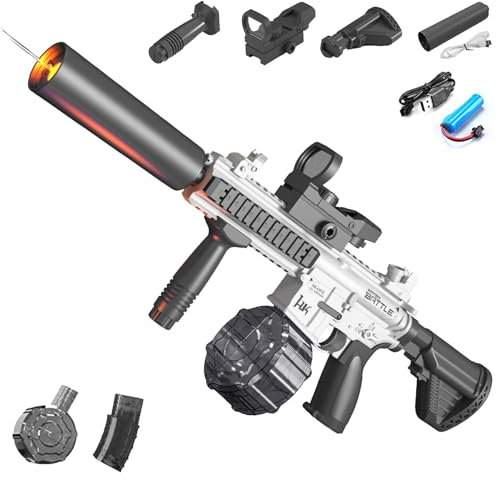 Potente Pistola de Agua Eléctrica,Pistola de Agua para Niños,Juguetes de Piscina,Alta Capacidad,Summer Pool Beach Party Toys,para Niños Adultos