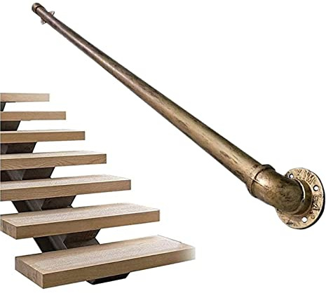 Barra de agarre para escaleras, barandilla de seguridad antideslizante para interiores y exteriores, para niños, barandilla duradera para mayor apoyo y seguridad