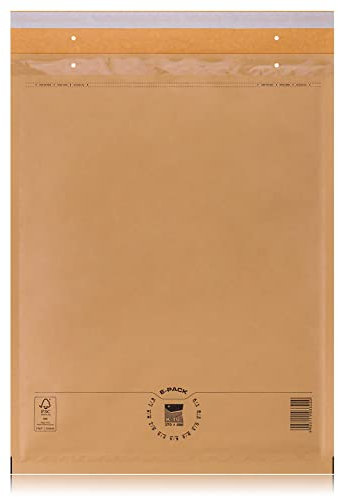 K10 100 St. Luftpolstertaschen Luftpolsterversandtaschen E-PACK K/10 Braun 370×480 Luftpolsterumschläge
